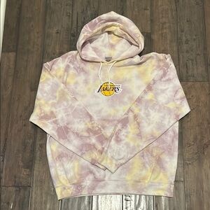 Junk food Los Angeles Lakers Tie-Dye Hoodie